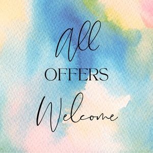 I love to accept offers!